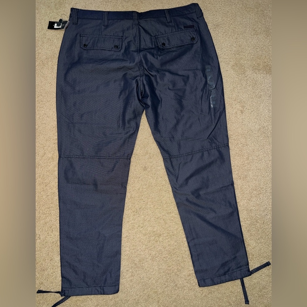 Headstock Vintage Y2K Sean John Dark Blue Cargo Pants 42X30 - Picture 5 of 6